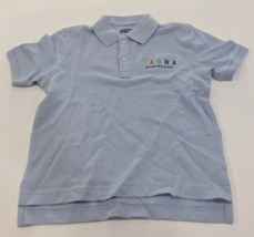 Lands End &#39;Gaowa Montessori&#39; Kids Collar Uniform Shirt (Size XS 4-5, Lig... - $23.75