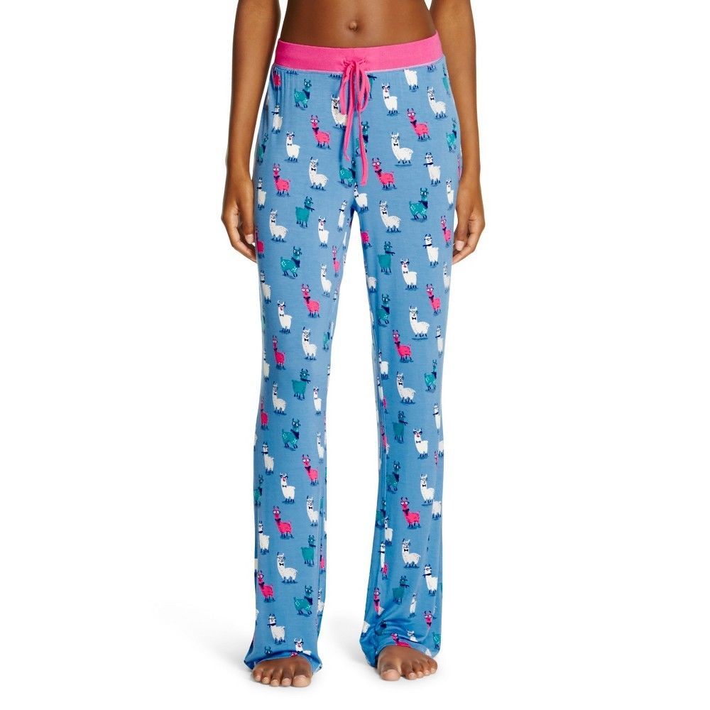 Image of Womens Nite Nite Munki Munki Hipster Llamas Pants, XL