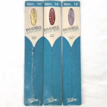 Talon 14&quot; Invisible Zephyr Zipper Style 804-1 Vintage Made USA Lot of 3  - $9.47
