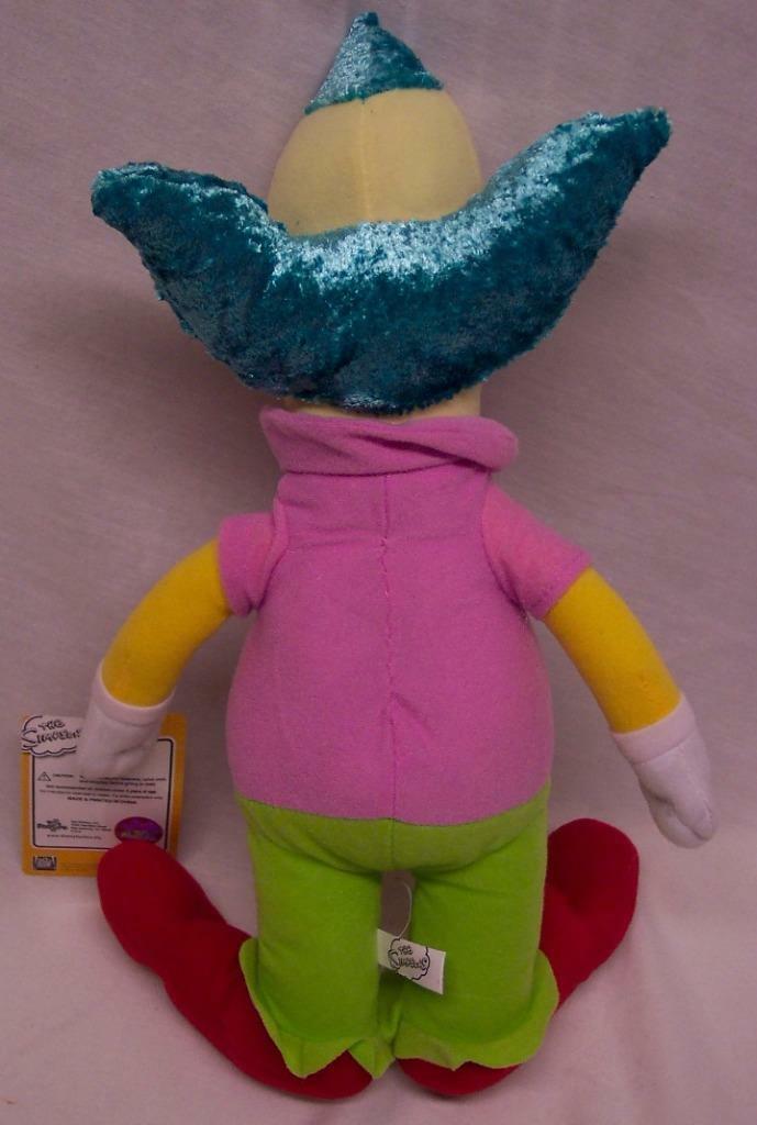 krusty the clown stuffed toy