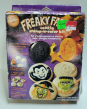 Vtg NIB Wilton Freaky Faces Halloween Cookie Stamps 1997 Vampire Witch S... - $7.92