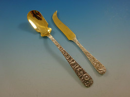 Repousse by Kirk Sterling Silver Caviar Serving Set 2pc Custom Made Gw - $149.00