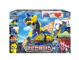 Miniforce Argen Base Super Dinosaur Power Transformation Toy Action Figure