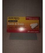 Assured Extra Strength Back & Body Aspirin 500mg Pain Reliever Fever Reducer 24 - $29.58