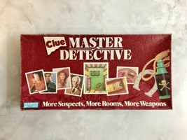 Clue Master Detective 1988 | Parker Brothers Board Game Almost Complete - $16.34