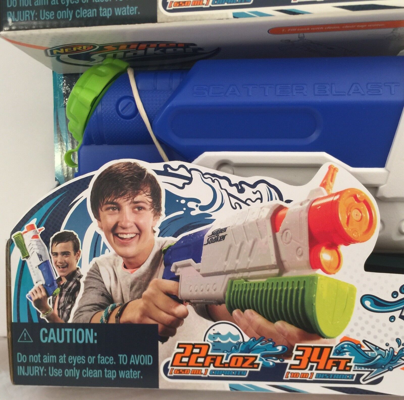 nerf scatter blast water gun