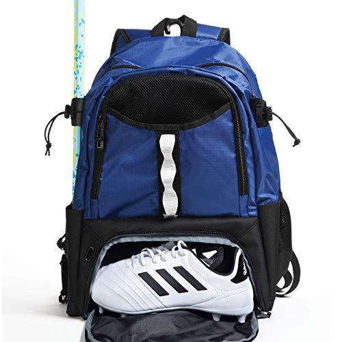 Athletico Youth Lacrosse Bag Extra Large Lacrosse Backpack Holds