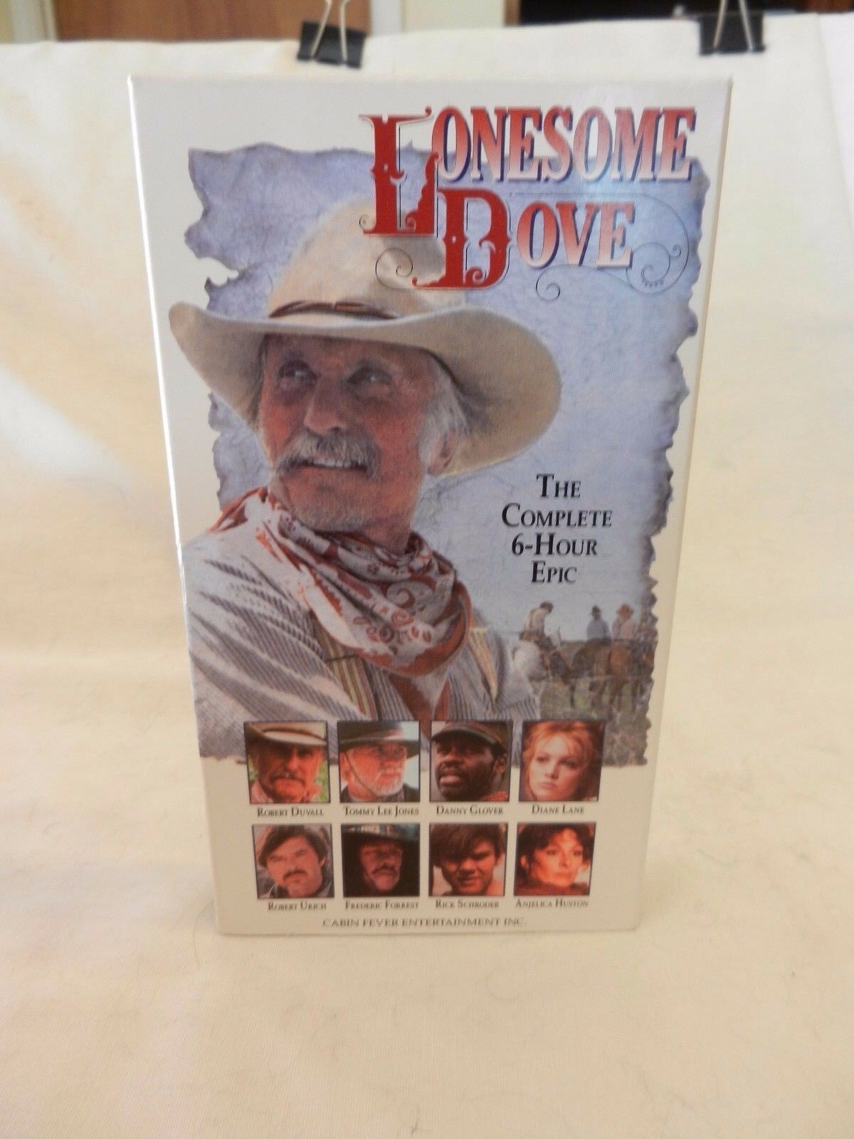 Lonesome Dove (VHS, 1991) Tommy Lee Jones, Robert Duvall - VHS Tapes