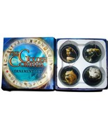 4 2007 THE GOLDEN COMPASS Christmas Ornaments Set Movie Promotion NIB MI... - $18.99