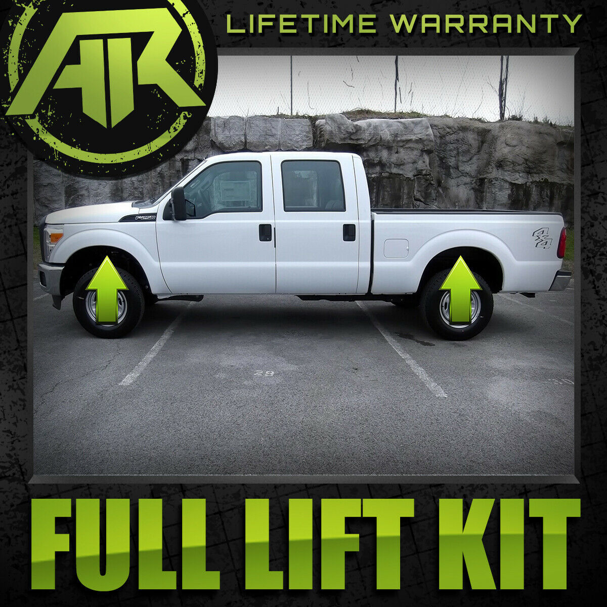 19992007 Ford F250 F350 Adj 1" 2" Drop Lowering Shackle Kit with