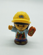 Fisher Price Little People  Work Together Construction Site Girl  Figuri... - $7.91