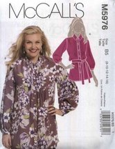 McCall&#39;s M5976 Misses&#39; Tunic and Belt, Size B5 8, 10, 12, 14, 16 - $12.74