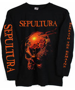 Sepultura - Beneath the Remains-Black T-shirt Long Sleeve(sizes:S to 5XL) - $22.50+