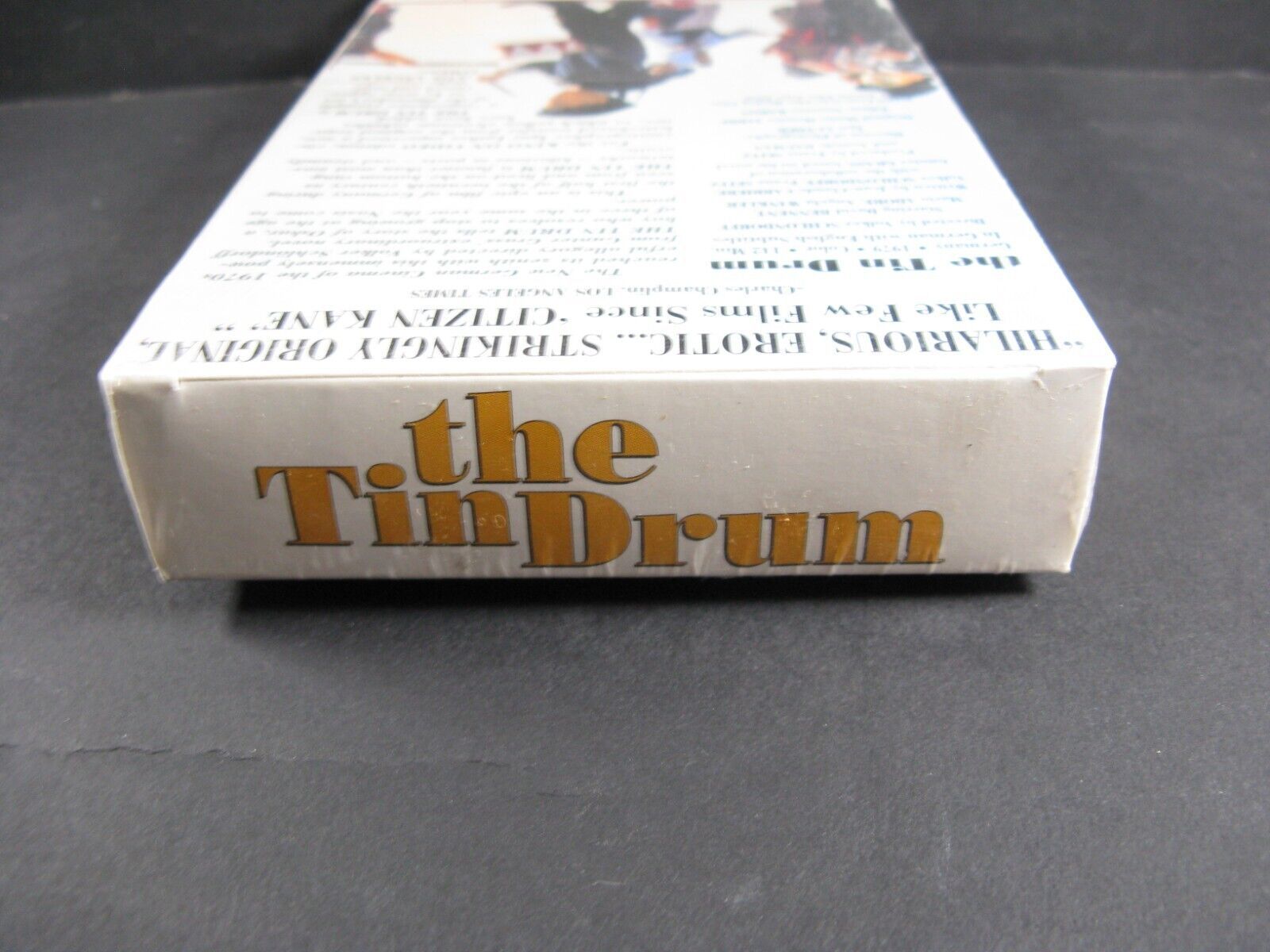 THE TIN DRUM VHS Tape 1979 German Cult War Drama Comedy Volker