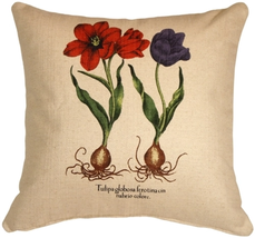 Tulips 20x20 Decorative Throw Pillow, Complete with Pillow Insert - $52.45