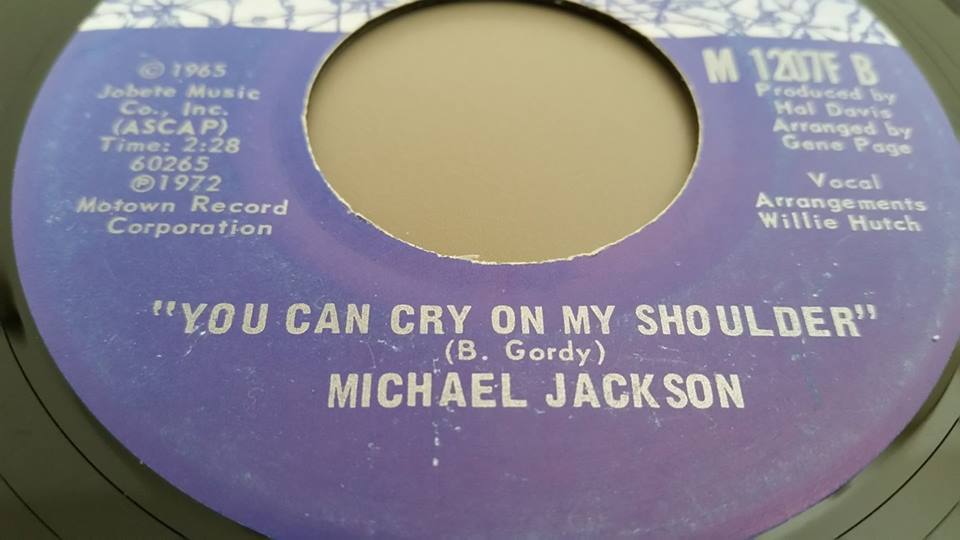 Michael Jackson Motown 45 RPM Record w/"You can Cry on my Shoulder" & "BEN" Other