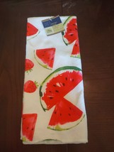 Kitchen Towel Watermelons 100% Polyester Home Collection 15 In X 25 In - $12.75