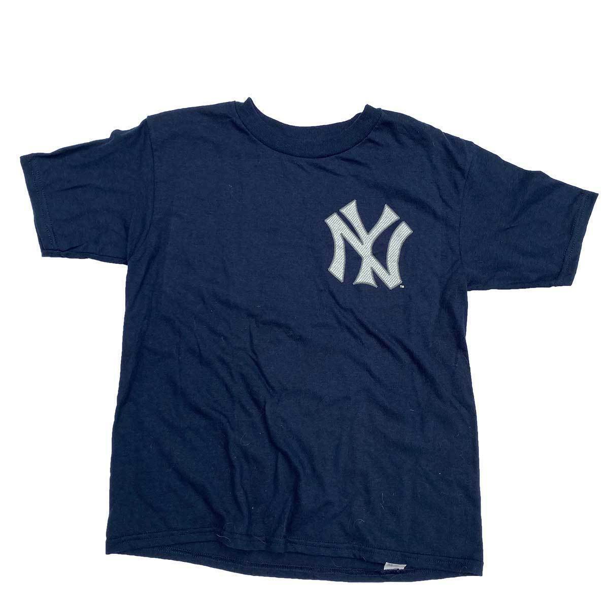 Boys New York Yankees Babe Ruth T-Shirt NEW Blue 5-7 - Tops, Shirts & T ...