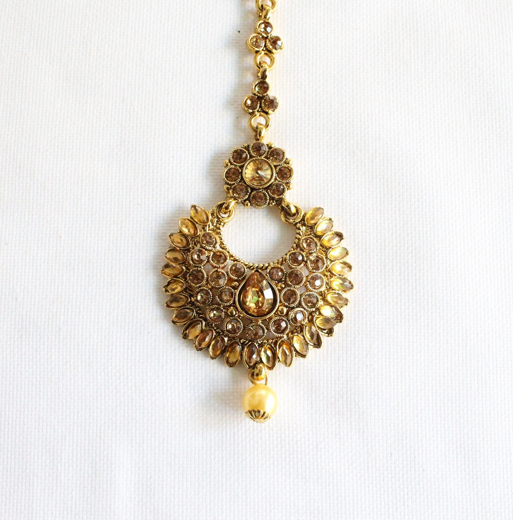 tikka indian headpiece