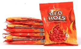 8 Bags Red Hots 4.5 Oz The Original Cinnamon Flavored Candy Best By 1/2023