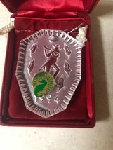 1994 PIPER WATERFORD CRYSTAL CHRISTMAS ORNAMENT W/ BOX - NO PAPERS - $23.10
