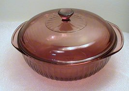 Corning Visions Cranberry Round Ribbed 2 Qt. Casserole - $54.00