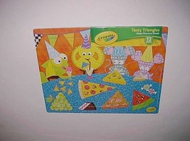 Crayola Dalmatian Press Shape Discovery Puzzle Tasty Triangles 12 Pieces... - $19.79