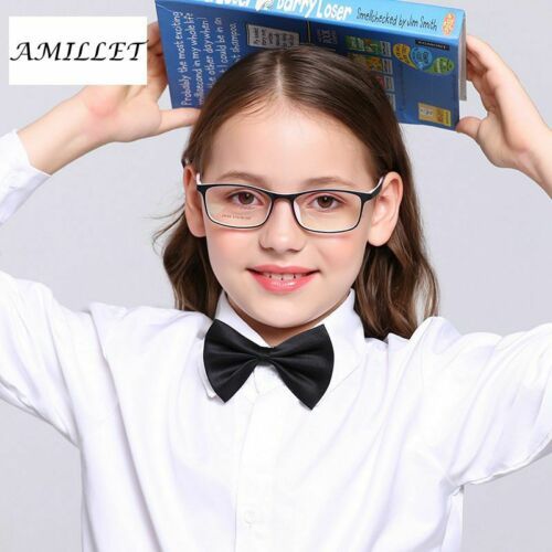 Teens Eyeglass Frames Ultralight Flexible Blue Light Blocking Glasses