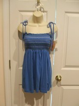 nwt Sugar Tart  blue bell Size junior medium  tunic Top/ mini dress NWT - $15.04