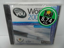Teaching you Microsoft Word 2000 CD Rom - $1.89