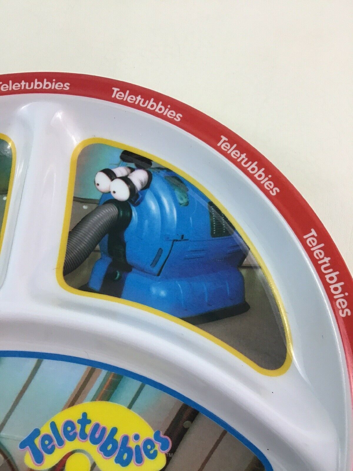 Teletubbies Plate Dinnerware Divided Melamine Noo Noo Kids Zak Designs