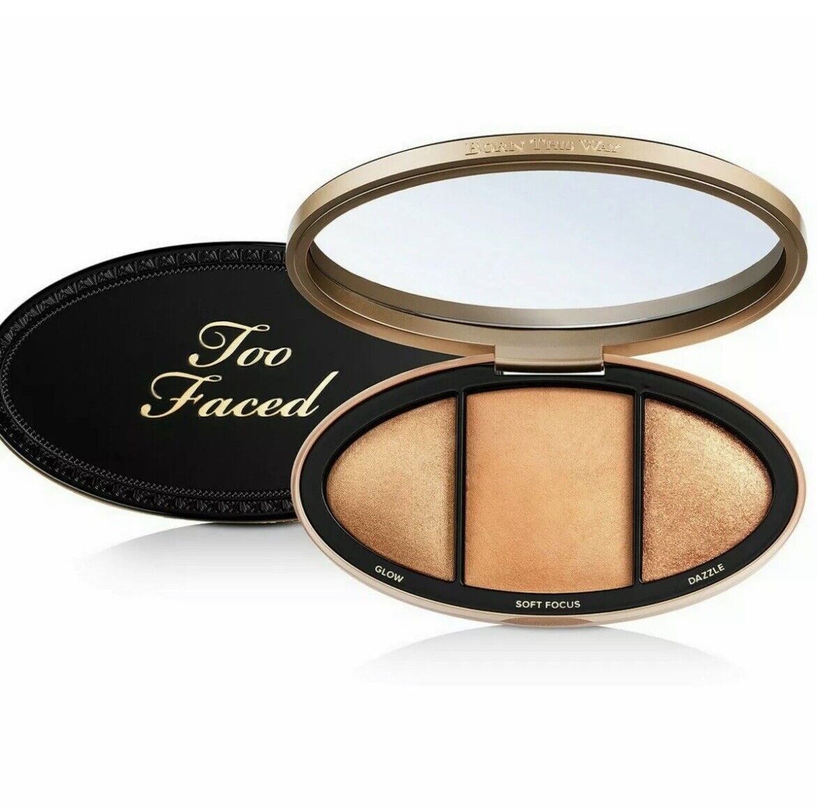 TOO FACED Born This Way Turn Up The Light Highlighting Palette TAN New - $32.73
