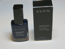 Avon NailWear Pro Nail Enamel Textured Teal N803 0.4 fl oz polish mani pedi - $10.52