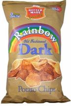 4 Better Made Rainbow Old Fashioned Dark Potato Chips 8.5 oz Made in Mic... - $20.79