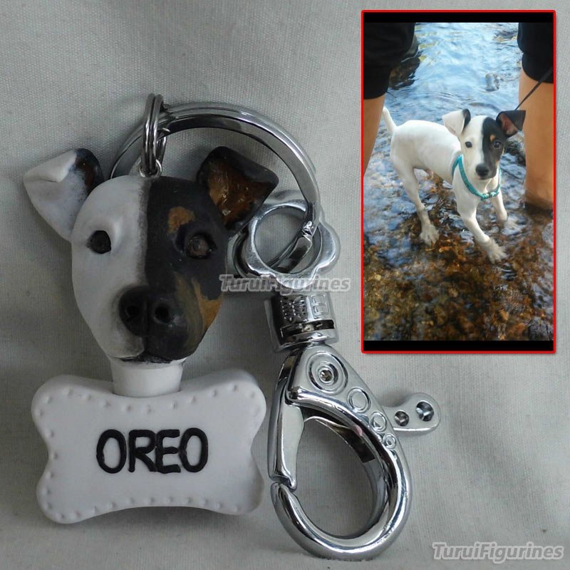 Turui Figurines custom pet key chain AMAZING CAKE TOPPER wedding decoration dog