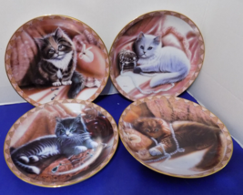 1994 The Bradford Exchange Decorative Porcelain Plates Cats Kittens Ron Iverson - $44.53