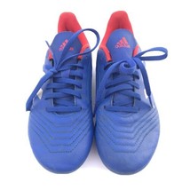 Adidas Predator  FG Youth Soccer Cleats (Blue/Red) Size 4 Male Lace Up - $22.77