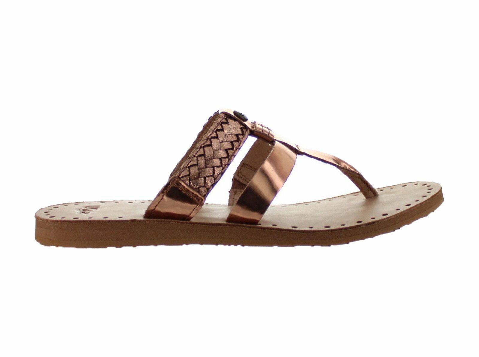 rose gold ugg flip flops