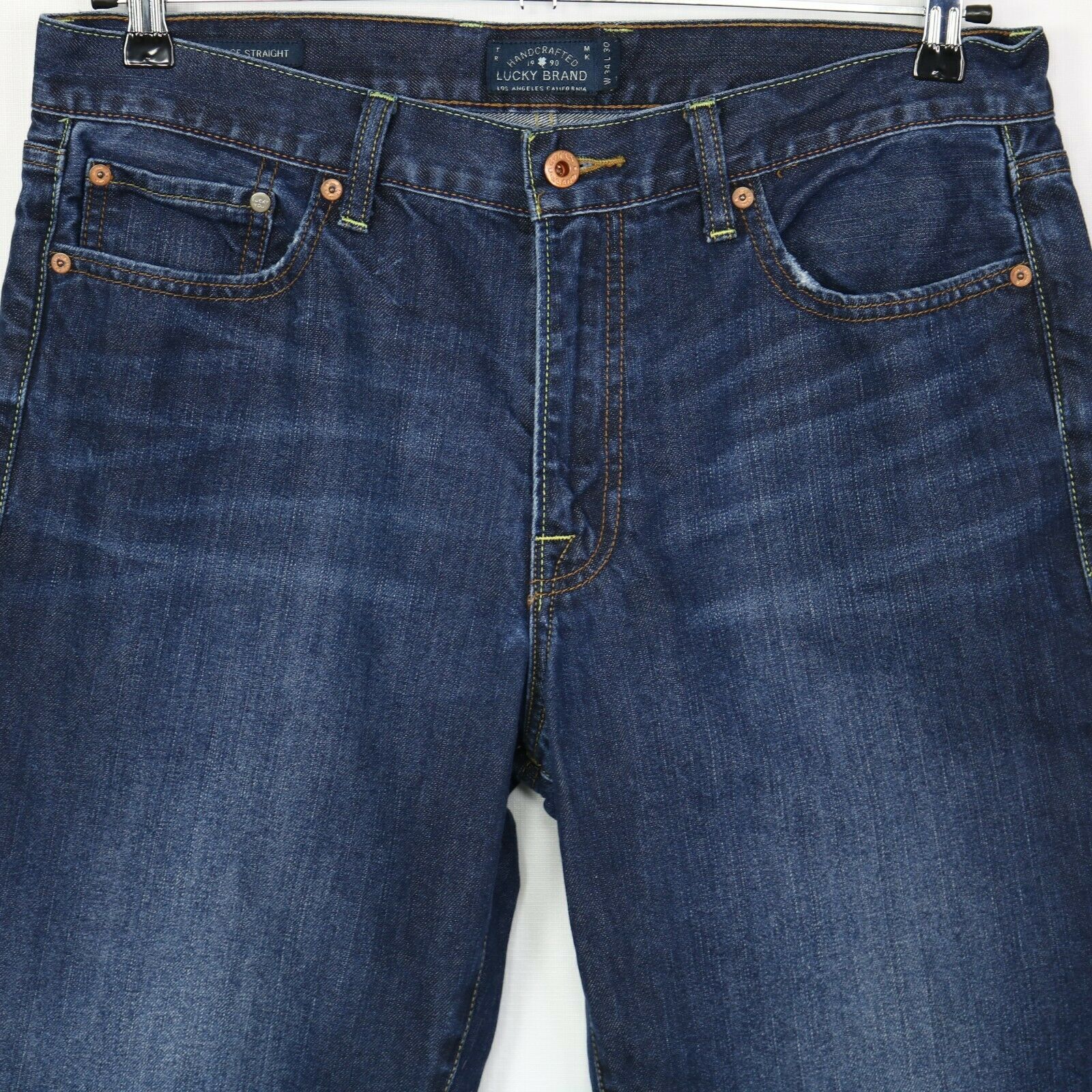 Lucky Brand 361 Vintage Straight Mens Jeans Size 34 X 30 Actual 34 X 25 ...