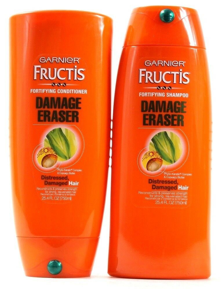 Garnier Fructis Damage Eraser Fortifying Shampoo & Conditioner 25.4oz