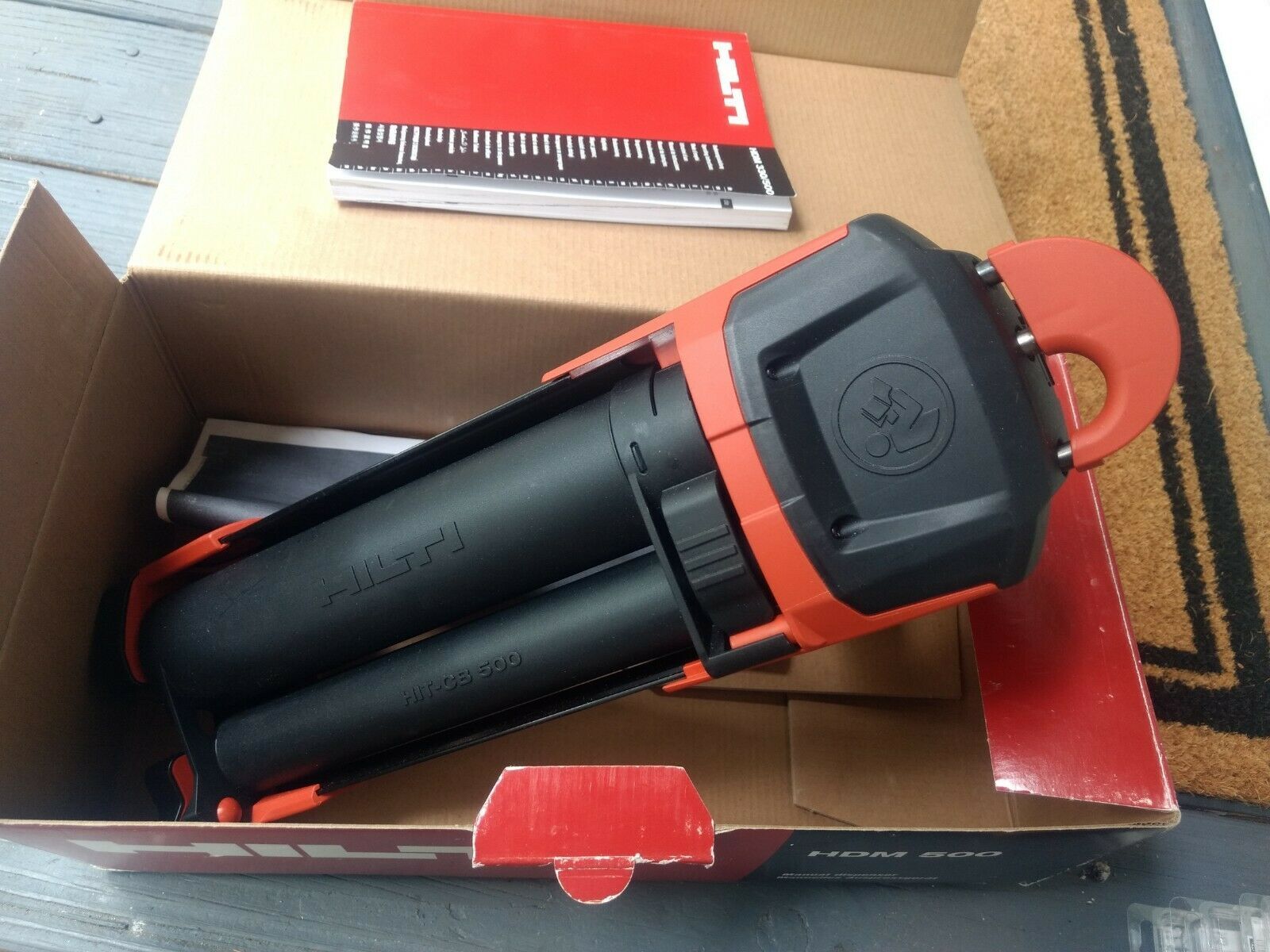 Hilti HDM 500 Manual Anchor Adhesive Epoxy Dispenser HDM500