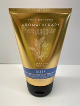 Bath Body Works Aromatherapy Sleep Lavender Vanilla Smoothing Foot Scrub 4oz New - $15.83