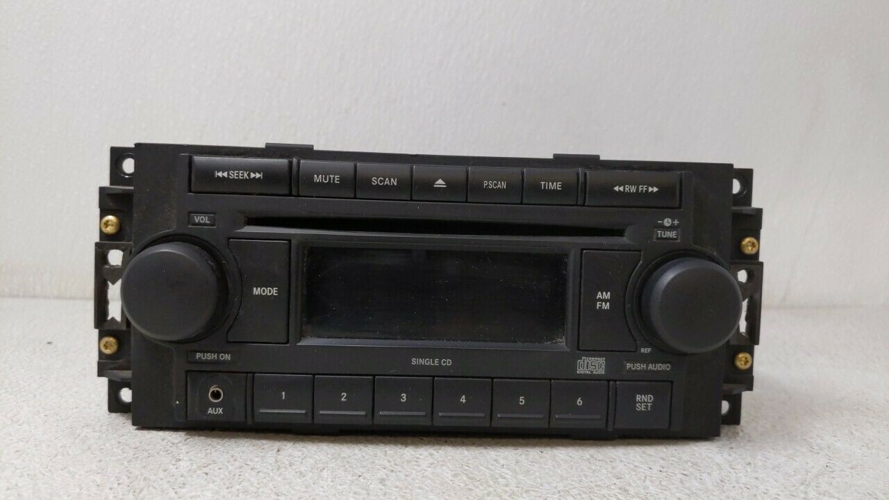 2006-2008 Dodge Ram 1500 Am Fm Cd Player Radio Receiver 100420 - Dash Parts