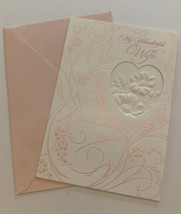 New Hallmark Greeting Card Birthday Wife Love - $1.89
