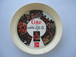 Coca-Cola Coke Adds Life To Flat Round Enjoy Coke Tray - $7.43