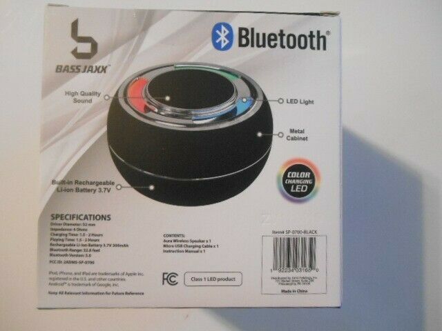 bass jaxx link wireless speaker
