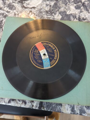 Andres De Segurola 78rpm Single 10-inch Columbia Records #A1214 La ...