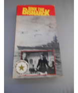 Sink the Bismarck 1960 VHS Tape World War 2 Drama Kenneth More Dana Wynter - $9.46