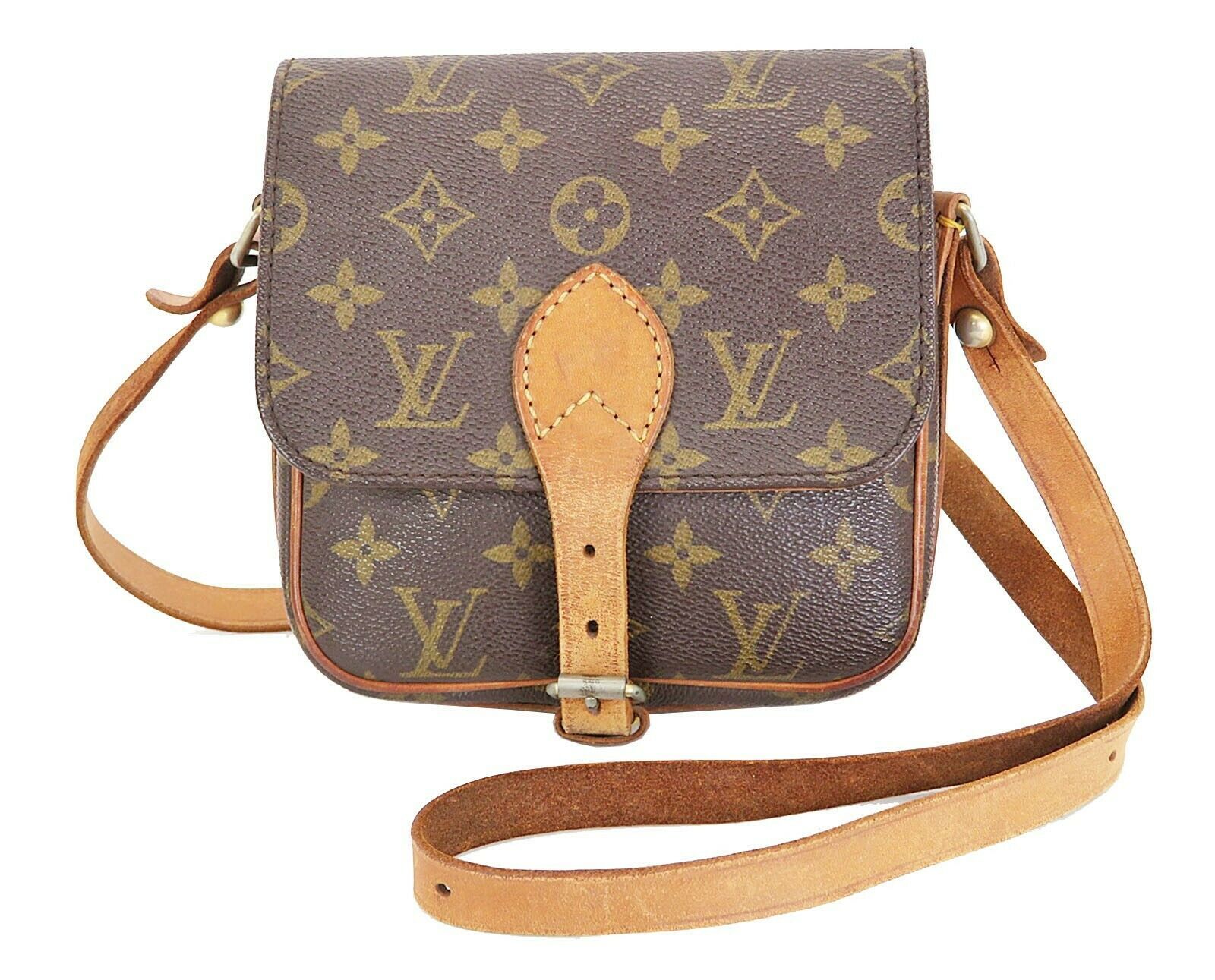 Auth Vintage LOUIS VUITTON Cartouchiere PM Monogram Shoulder Bag Purse #35397 - Women&#39;s Bags ...