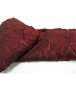 Pier 1 Imports Solid Red 2-PC 102 x 84 Hidden/Back Tab Blackout Drapery ... - $58.00